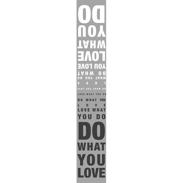 Schal LOVE WHAT Poesieschal - Räder Design..