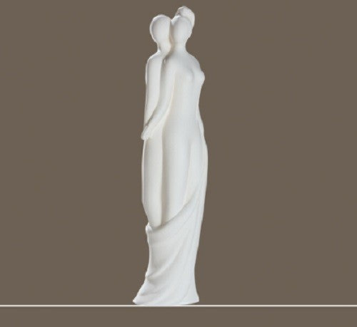 Skulptur Francis Paar DIE STANDHAFTEN Paarfigur Keramik - Gilde