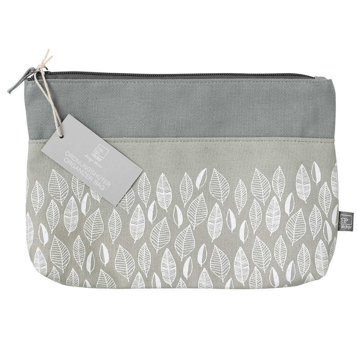 Schminktasche Schminktäschchen Schminkbeutel Kosmetiktasche groß Blätter Räder
