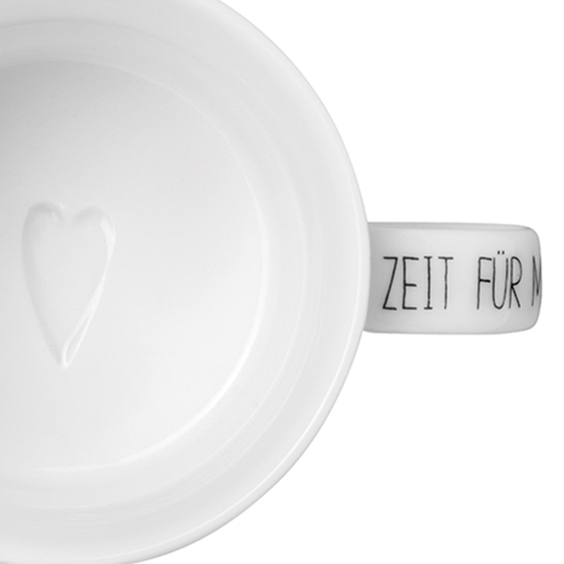Espressotasse inkl. Untertasse Porzellan Räder Design