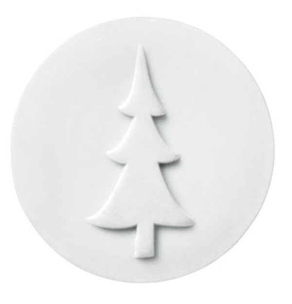 Plätzchenstempel Winterzucker Porzellanstempel TANNE Keksstempel Räder