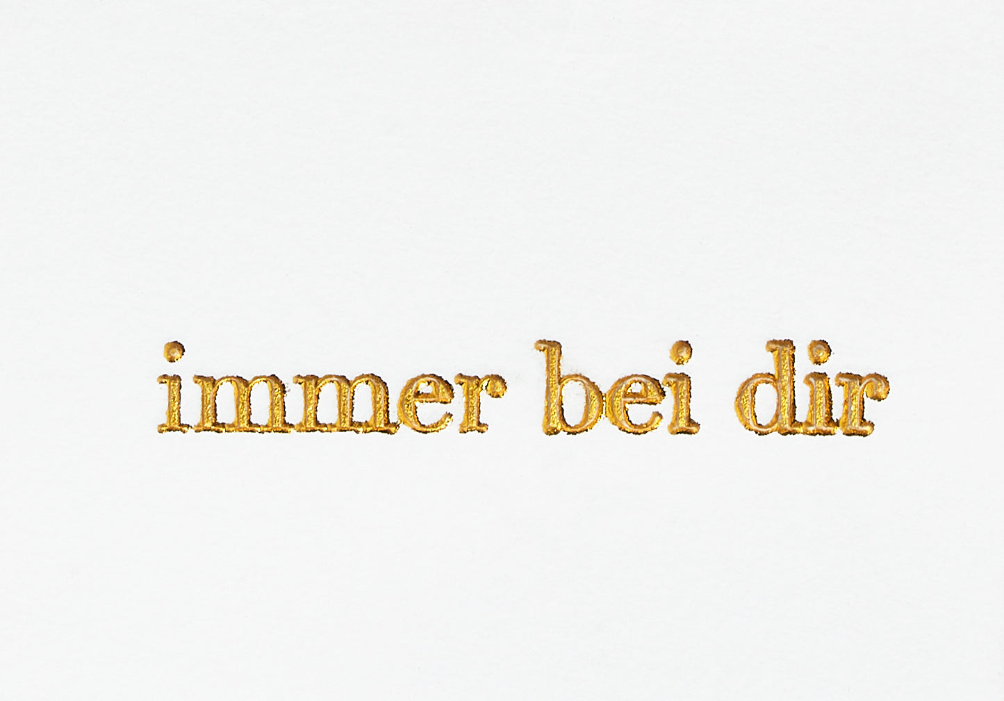 Halskette Souvenir von mir IMMER BEI DIR olive