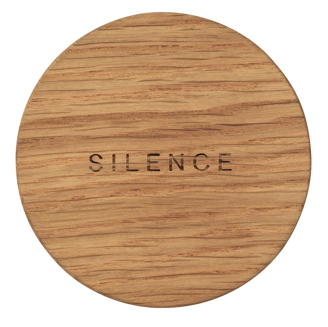 Duftkerze im Glas "Silence" Duft Charcoal Vanilla - Räder Design