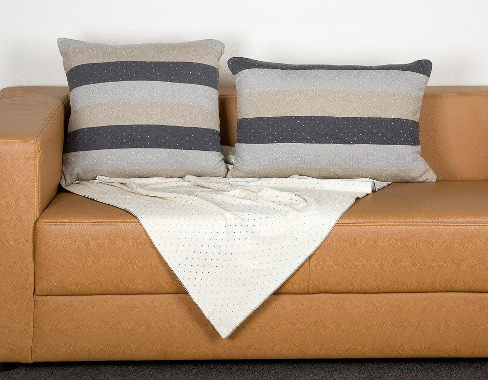 Decke Kuscheldecke Sofadecke Feel Good Decke "Nordic" 180 x 125 cm
