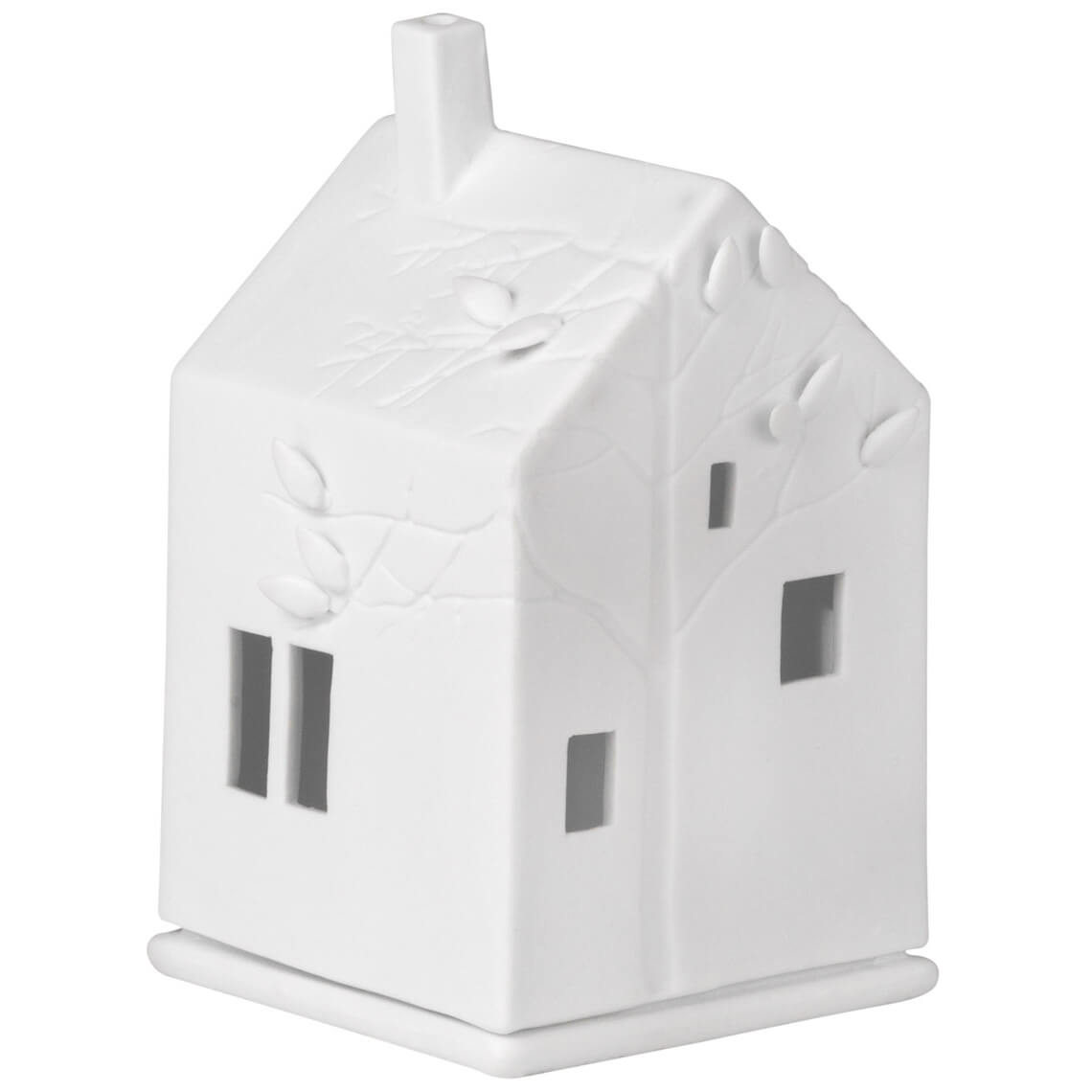 2er-Set Lichthaus Vogelhaus+Baumhaus Windlicht - Räder Design