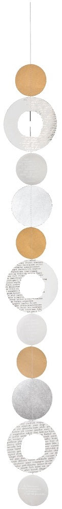 Raum- und Fensterschmuck Kreiskette "L" - Räder Design