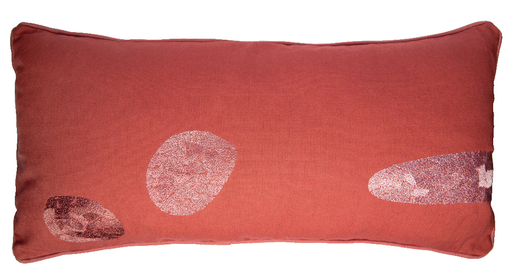 Deko-Kissen Kuschelkissen "Kieselsteine"- Räder Design