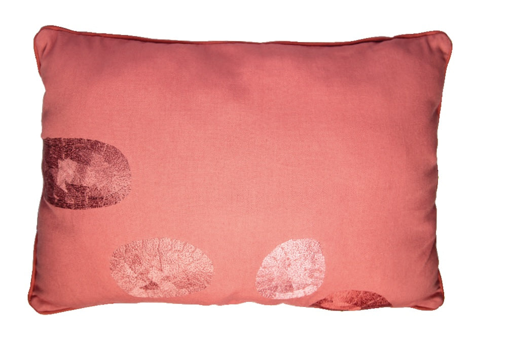 Deko-Kissen Kuschelkissen "Kieselsteine"- Räder Design