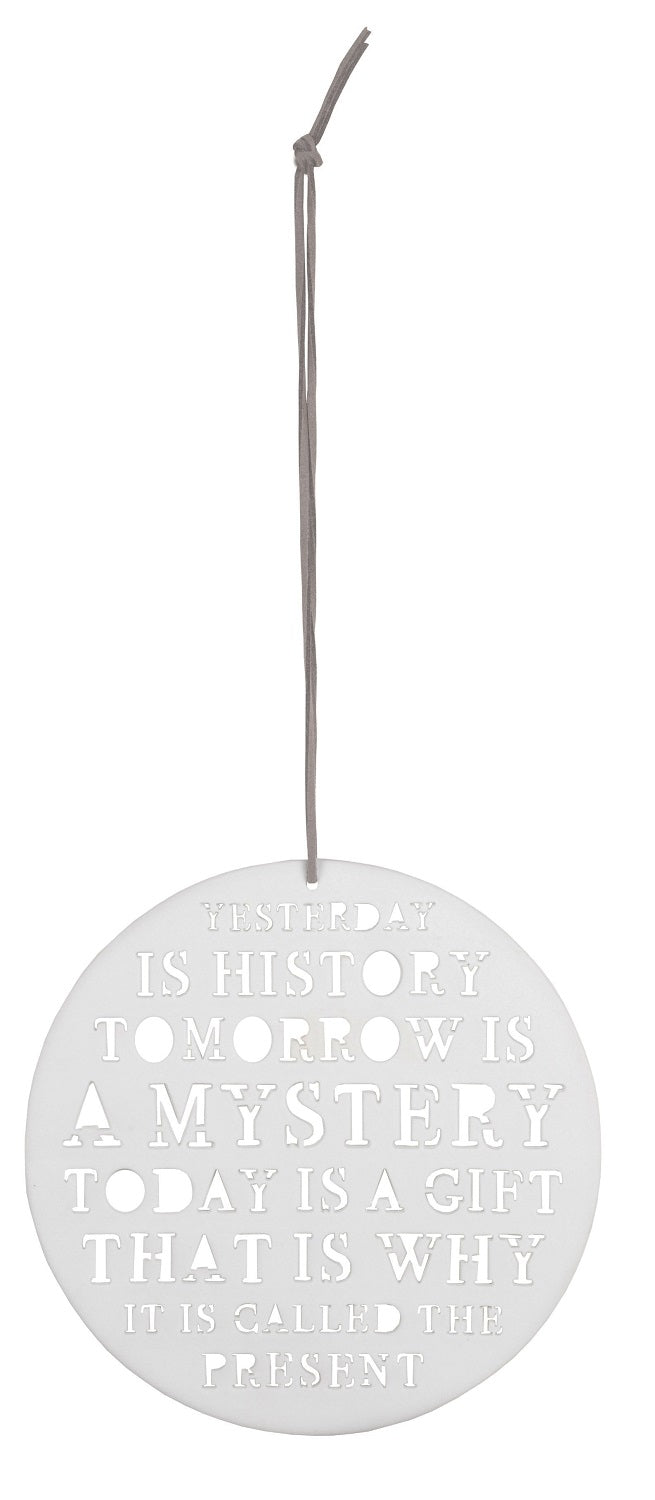 Poesiebild "Yesterday is history" - Räder Design