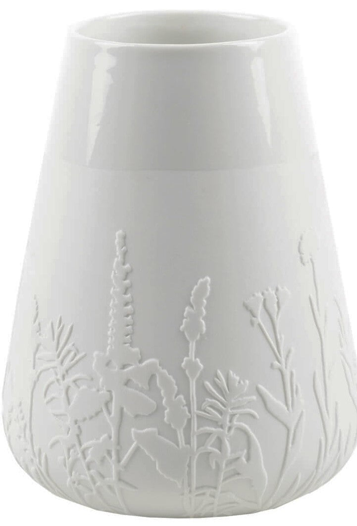 Poesievase Floral Blumenwiese Räder Design