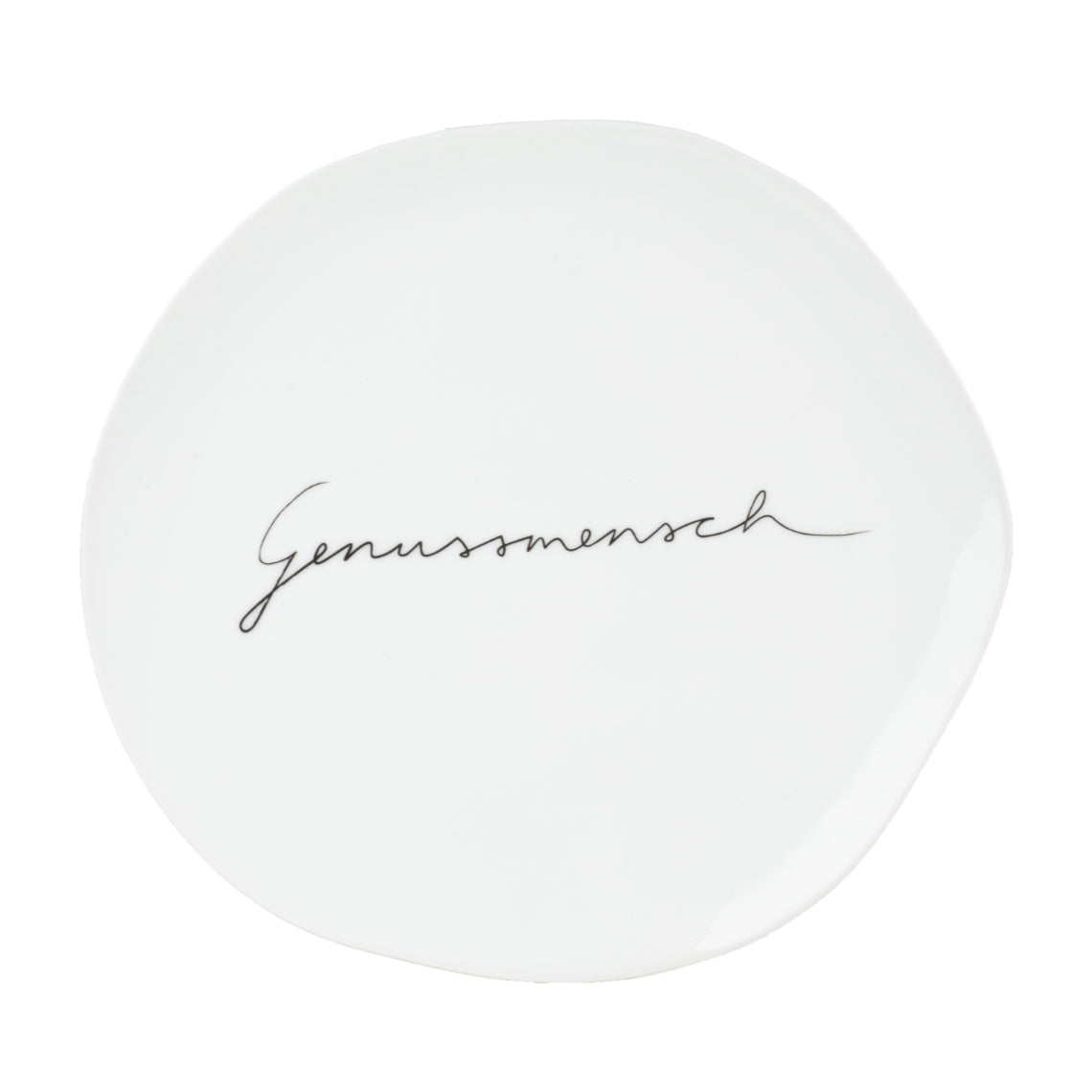 Dining Breakfast Teller "Genussmensch"- Räder Design