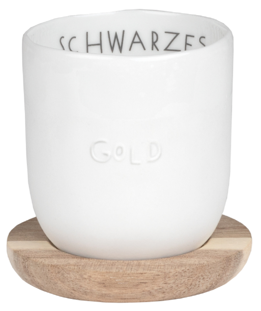 Dining Breakfast kleiner Becher "schwarzes Gold" 100 ml - Räder Design