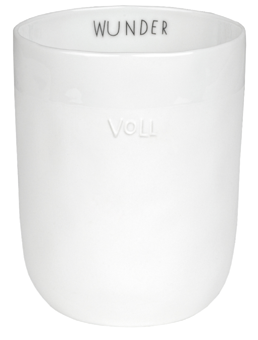 Dining Breakfast Becher "Wundervoll" 400 ml - Räder Design