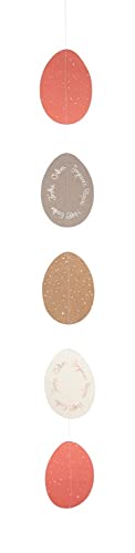 Ostern Kette "Frohe Ostern" Dekohänger 3-sprachig - Räder Design