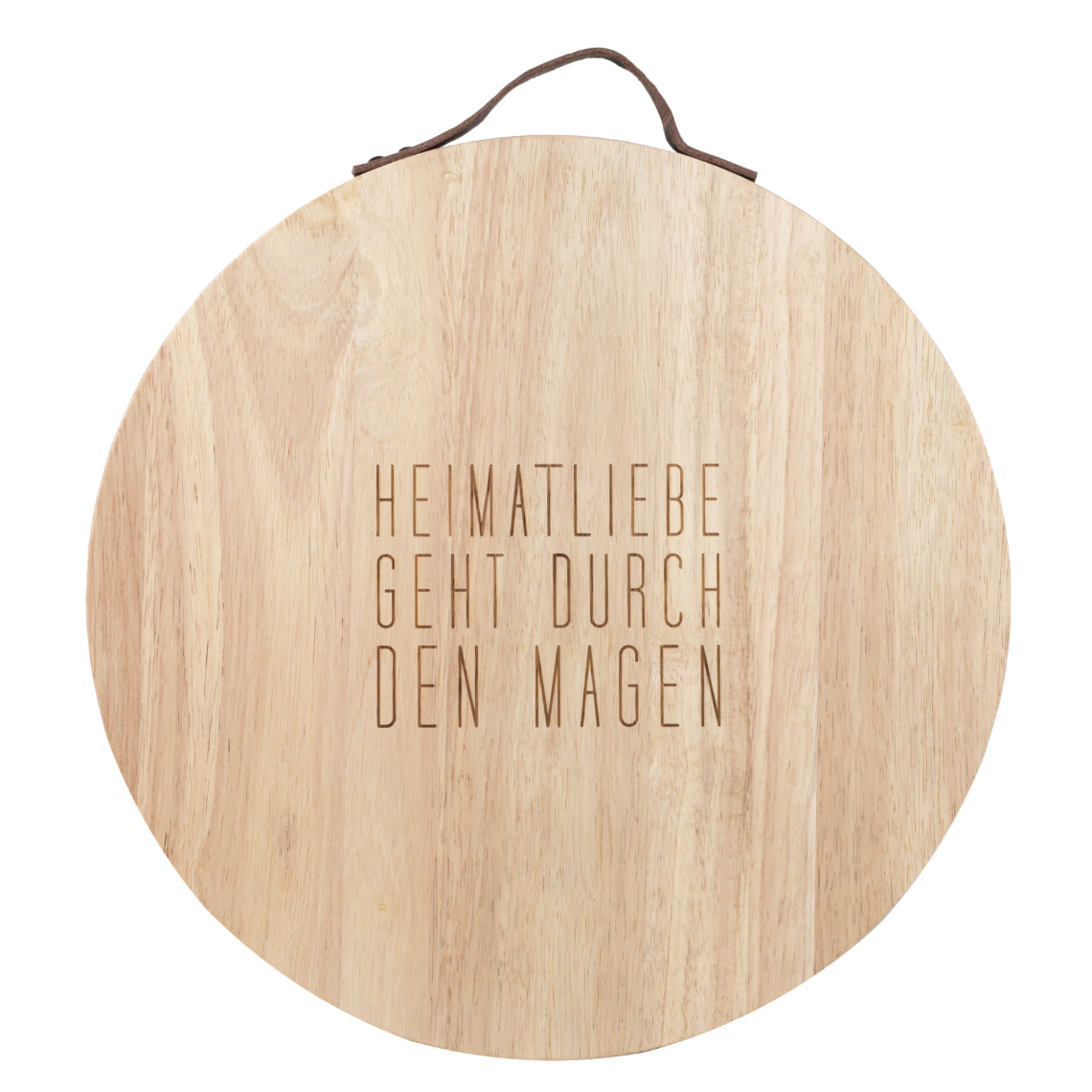Schneidebrett "Heimatliebe geht durch den Magen" - Räder Design.
