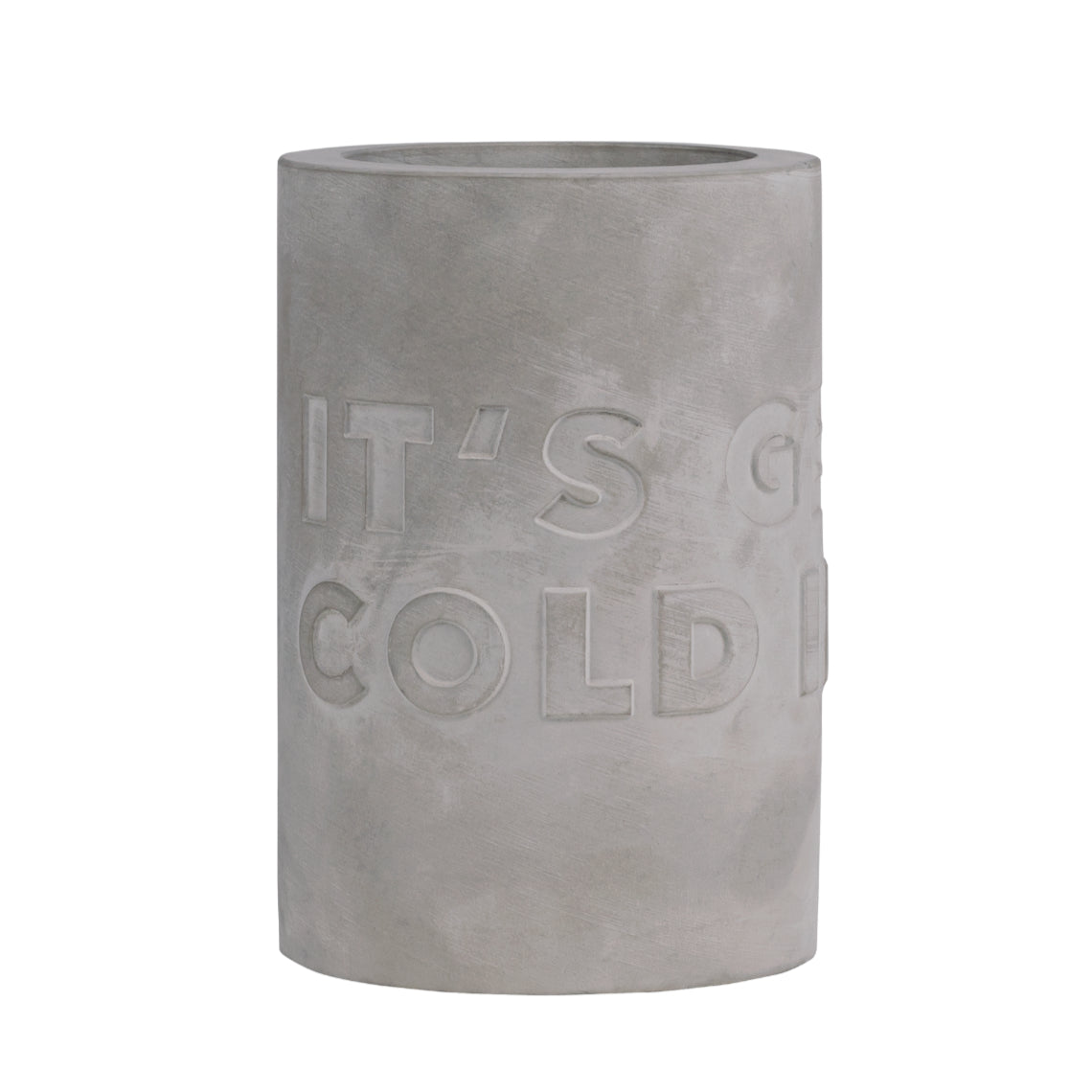 Weinkühler Beton Flaschenkühler "It´s getting cold in here" - Räder Design