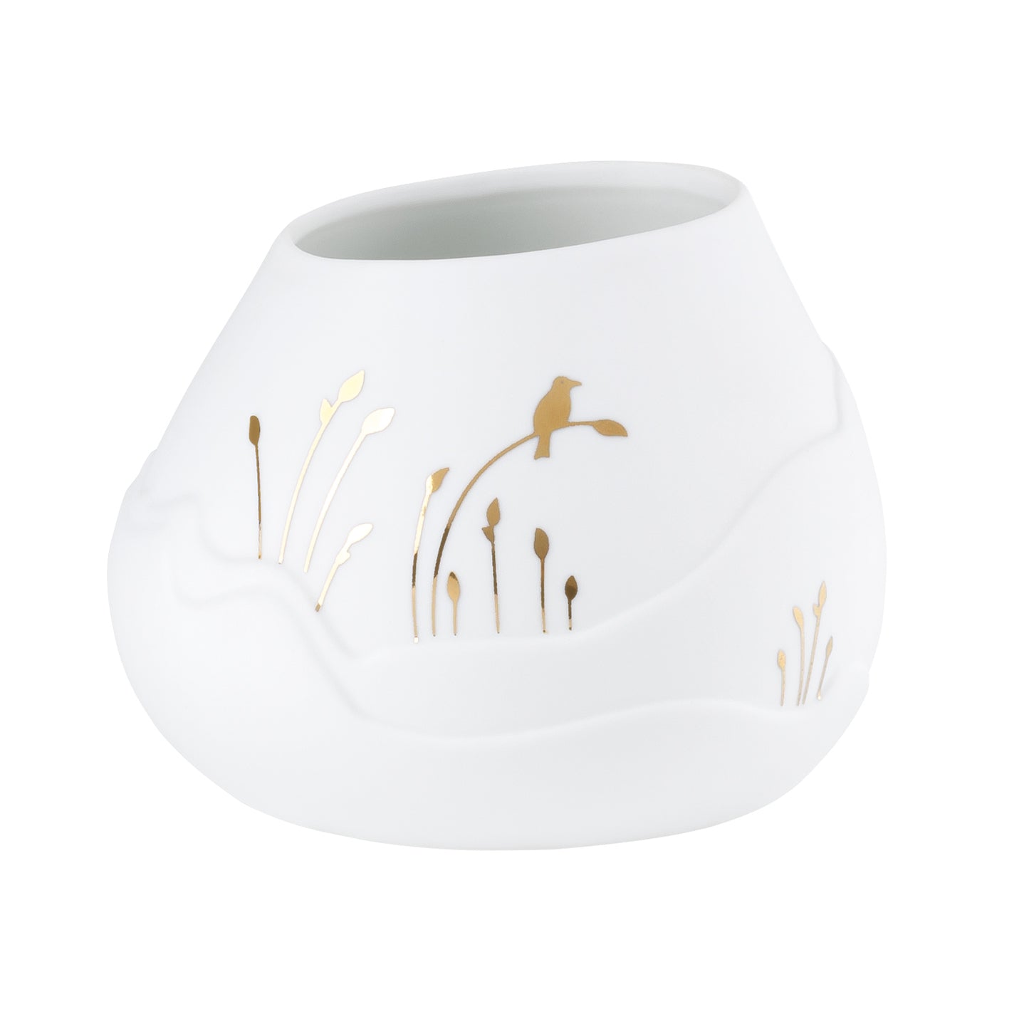 2er Set Lichtlandschaft "Blumenwiese+Vogel" Teelichthalter - Räder Design..