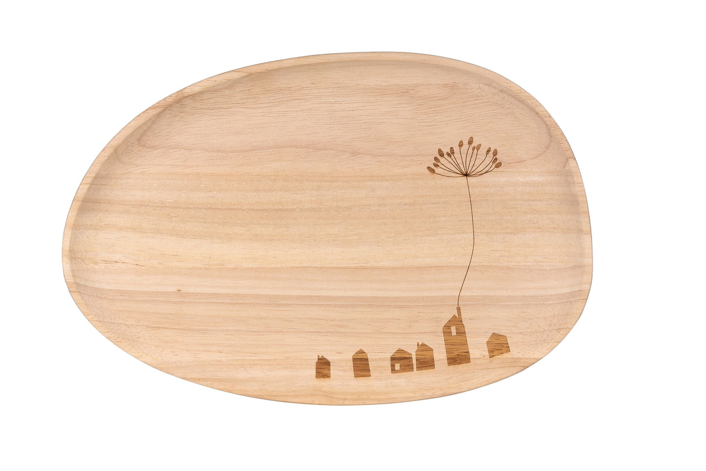 Wunderland Tablett Brettchen "kleine Stadt" - Räder Design..