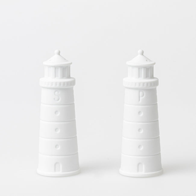 Meeresrauschen Salz und Pfefferstreuer Set Porzellan Ø 4 cm - Räder Design