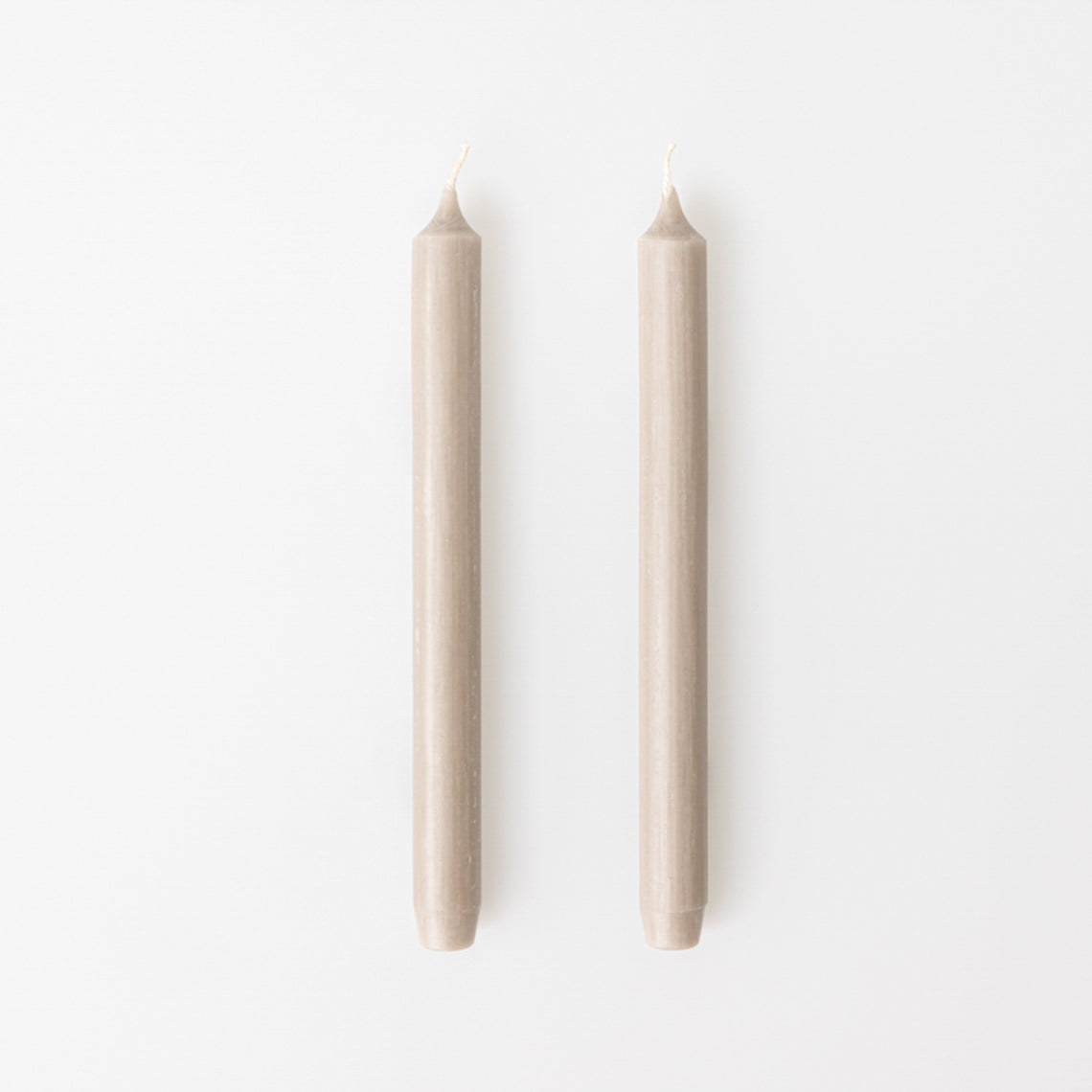 2er Set Wachskerzen Stabkerzen "Kiesel" Ø 2,2 cm - Räder Design