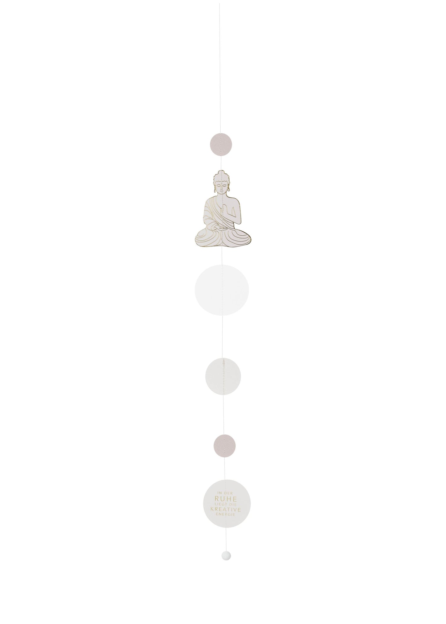 Zen Spirit Kette "Buddha" Dekokette Fensterdeko L: 55cm - Räder Design