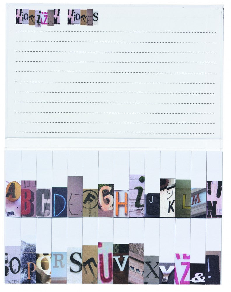 ABC Memos "Picture Typo" Notizabrisszettel selbstklebend A-Z