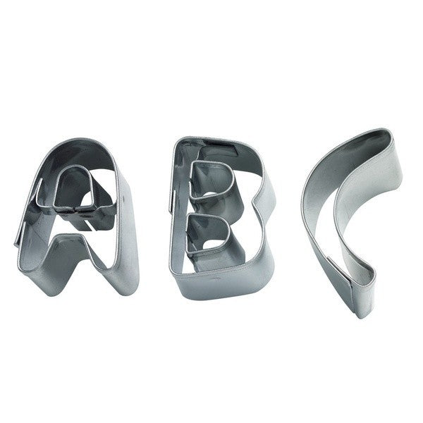 Plätzchen ABC Ausstechformen A-Z - Räder Design