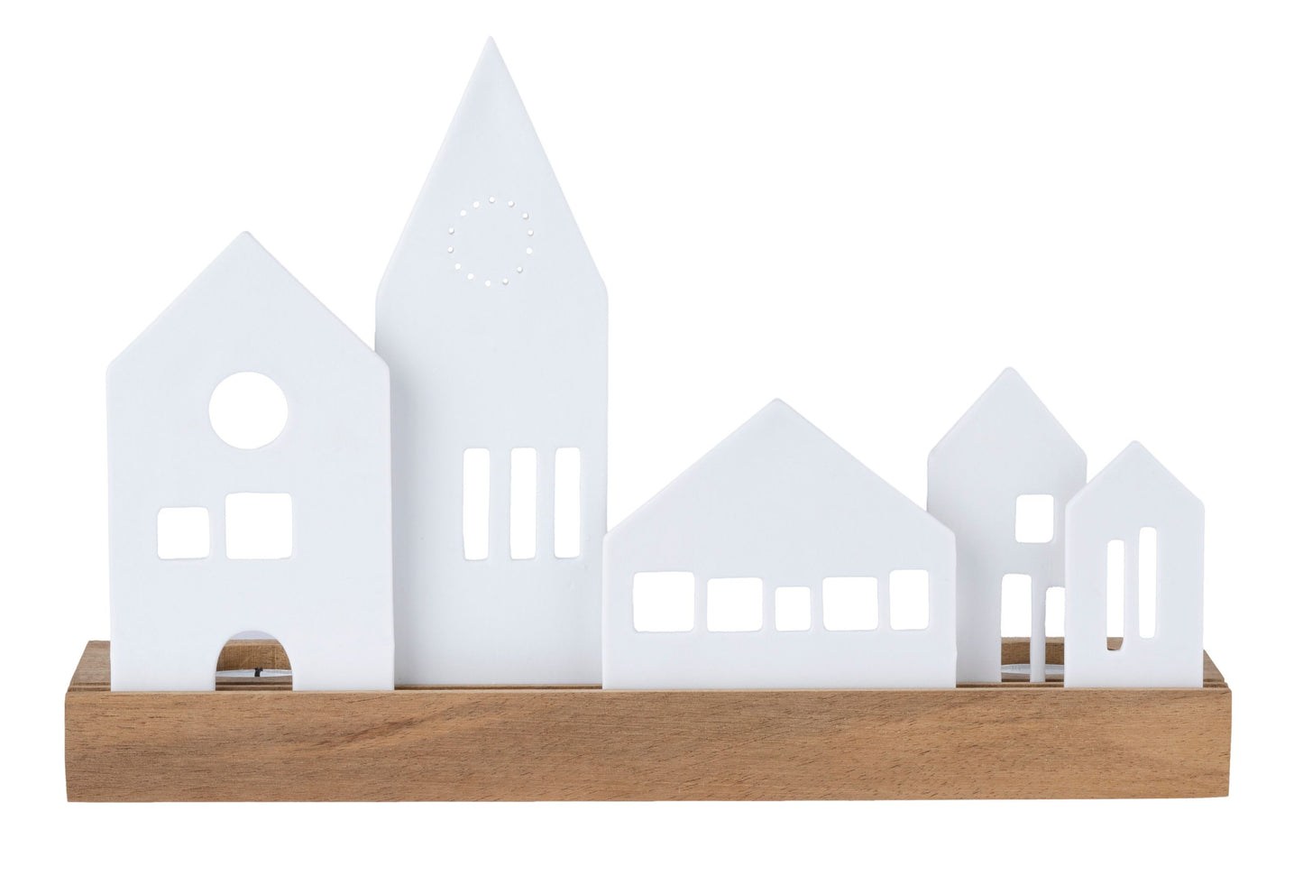 Teelicht Teelichthalter Lichtobjekt "Stadt " - Räder Design