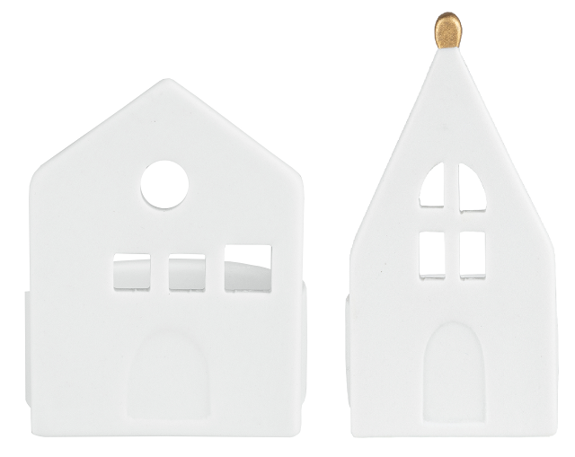 Lichthäuschen "Gästehaus" und "Traumhaus" 2er Set - Räder Design