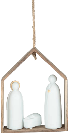 Wintermärchen Häuschen "Krippe" - Räder Design