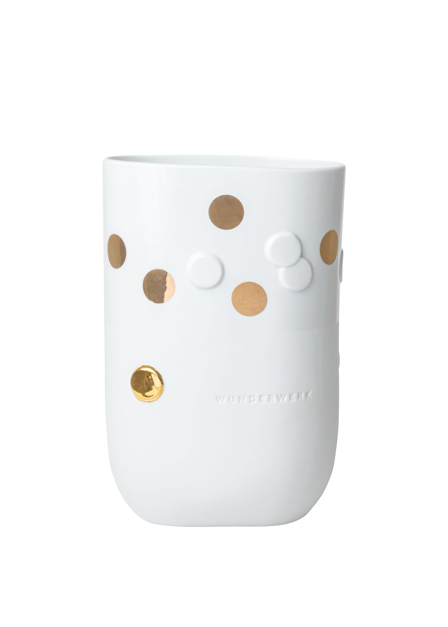 Vase Wunderwerk "goldener Punkt" Blumenvase - Räder Design