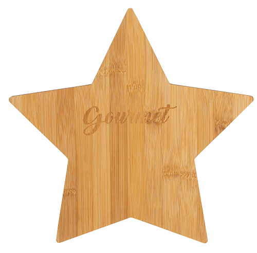 Bambusbrett Stern "Gourmet" - Räder Design