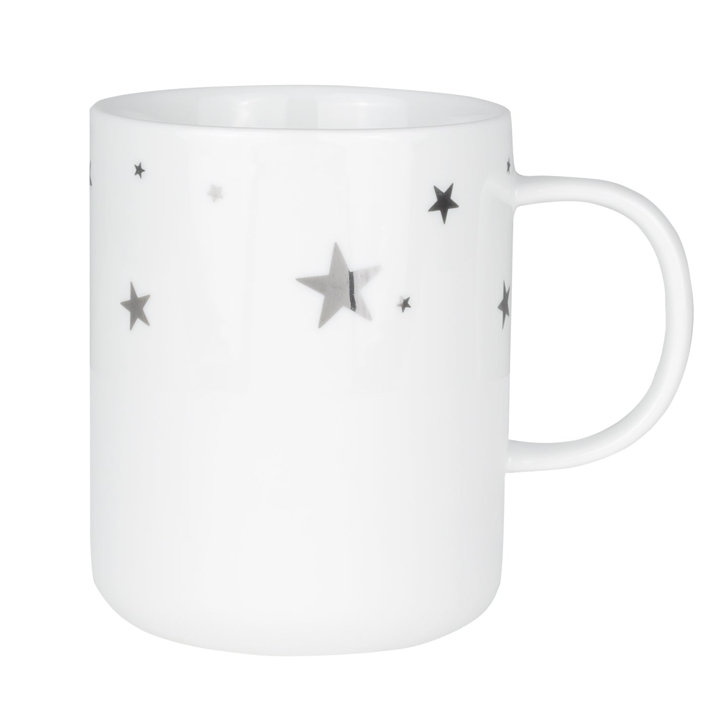 Wintergenuss Tasse "Silberstern" - Räder Design.