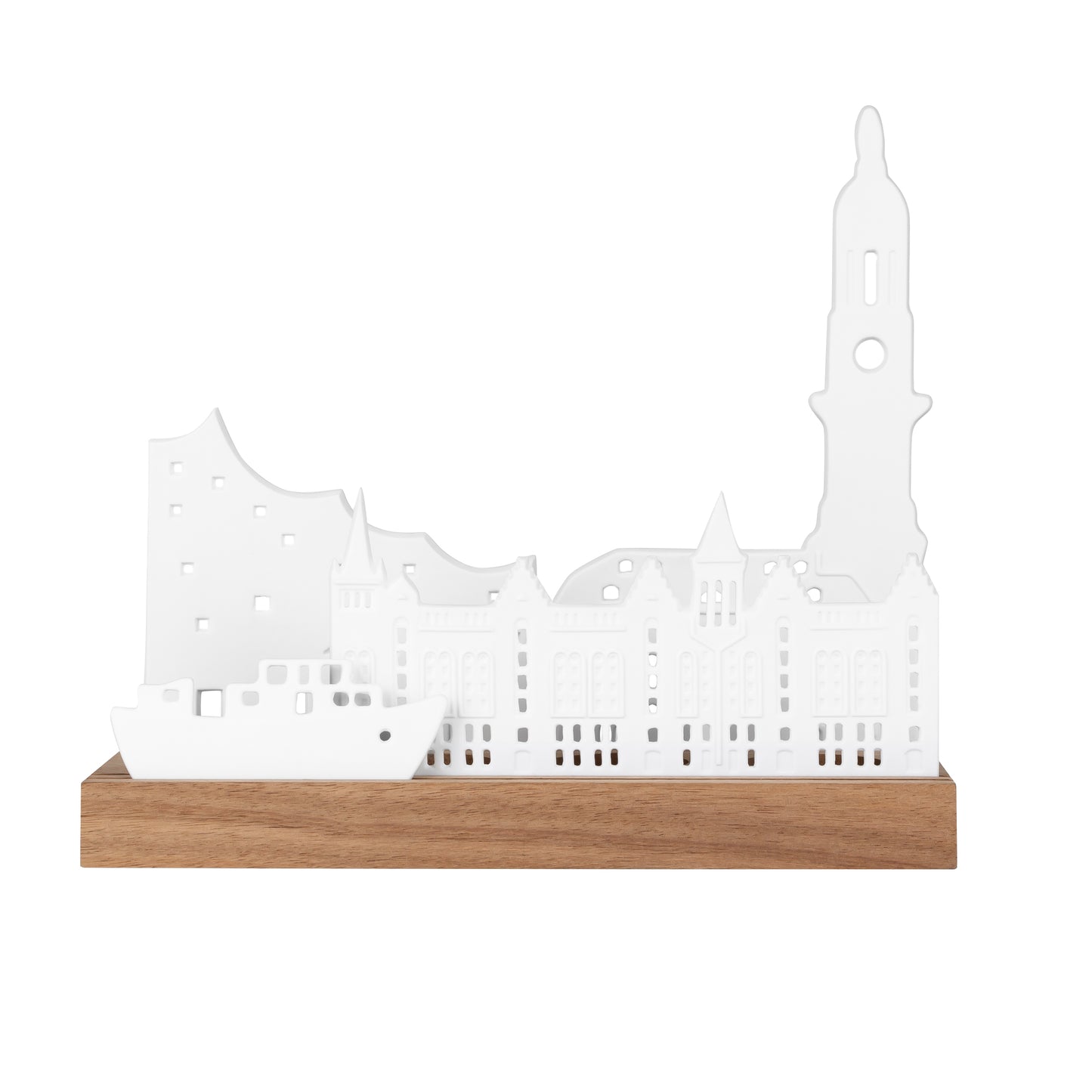 Lichtobjekt Stadtsilhouette "Hamburg" - Räder Design..