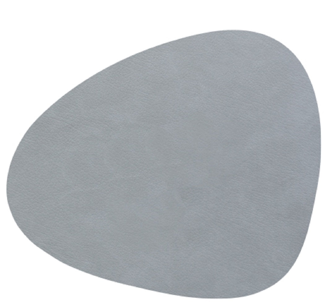 Glasuntersetzer Curve Leder Hippo (11x13cm) - LindDNA