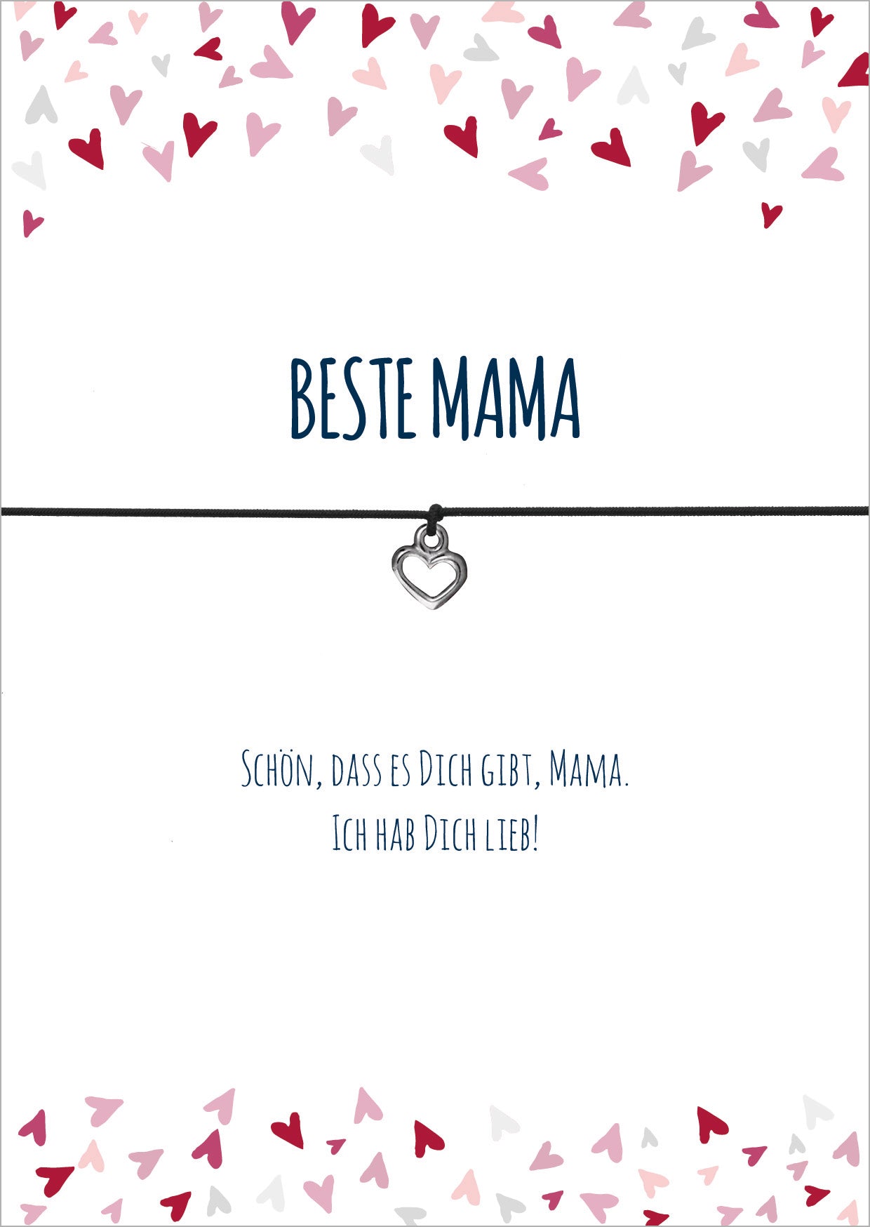 Wunscharmbänder "Beste Mama" - Glücksschmiedin