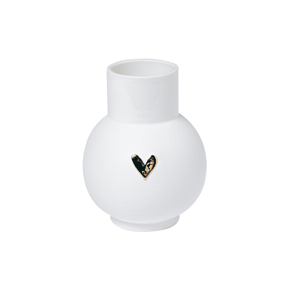 Kugelvase Herz Gold – Räder Design