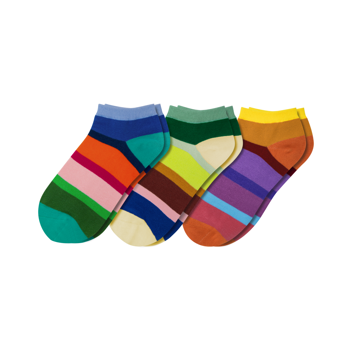 Damen Sneaker Socken 3er Set Gr. 36-41 - Remember