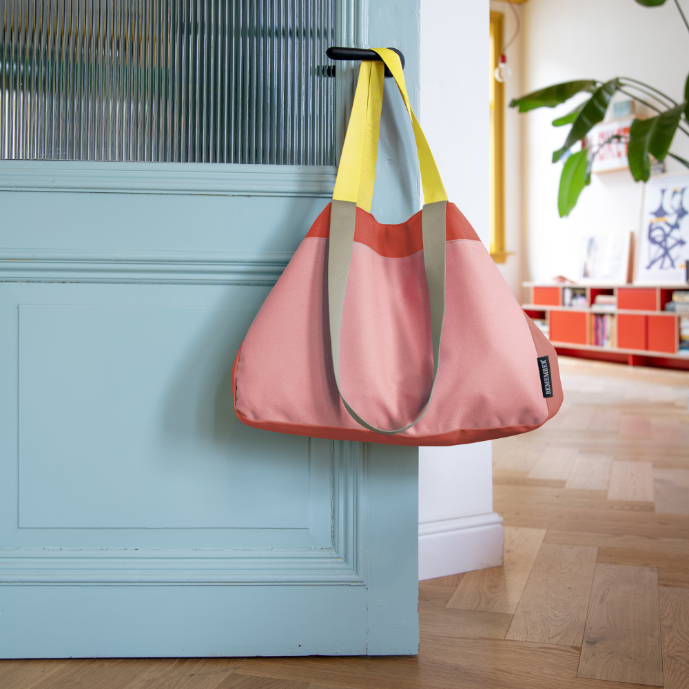 Canvas-Tasche B:50,T:16,H:36 cm, 100% Baumwolle - Remember..