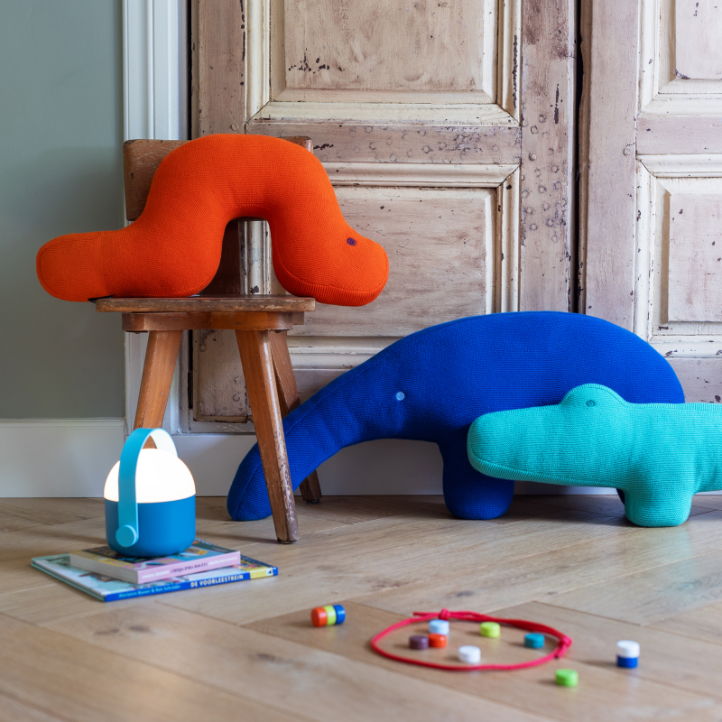 Kinderkissen Kuschelkissen "Kroko Karl" - Remember