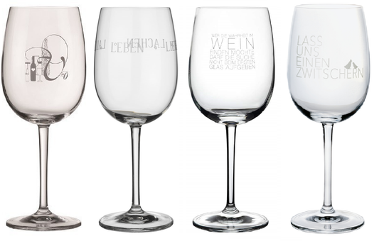Weingläser "Vino Apero" 4er Set - Räder Design