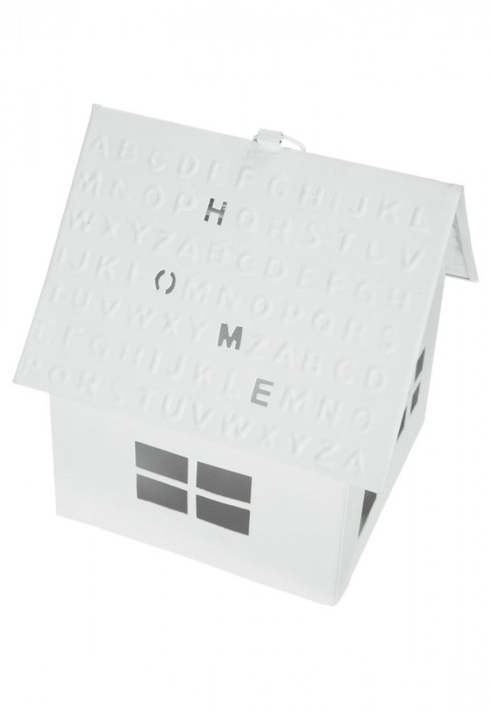 Windlicht Häuschen "home is where the heart is" klein - Gift Company