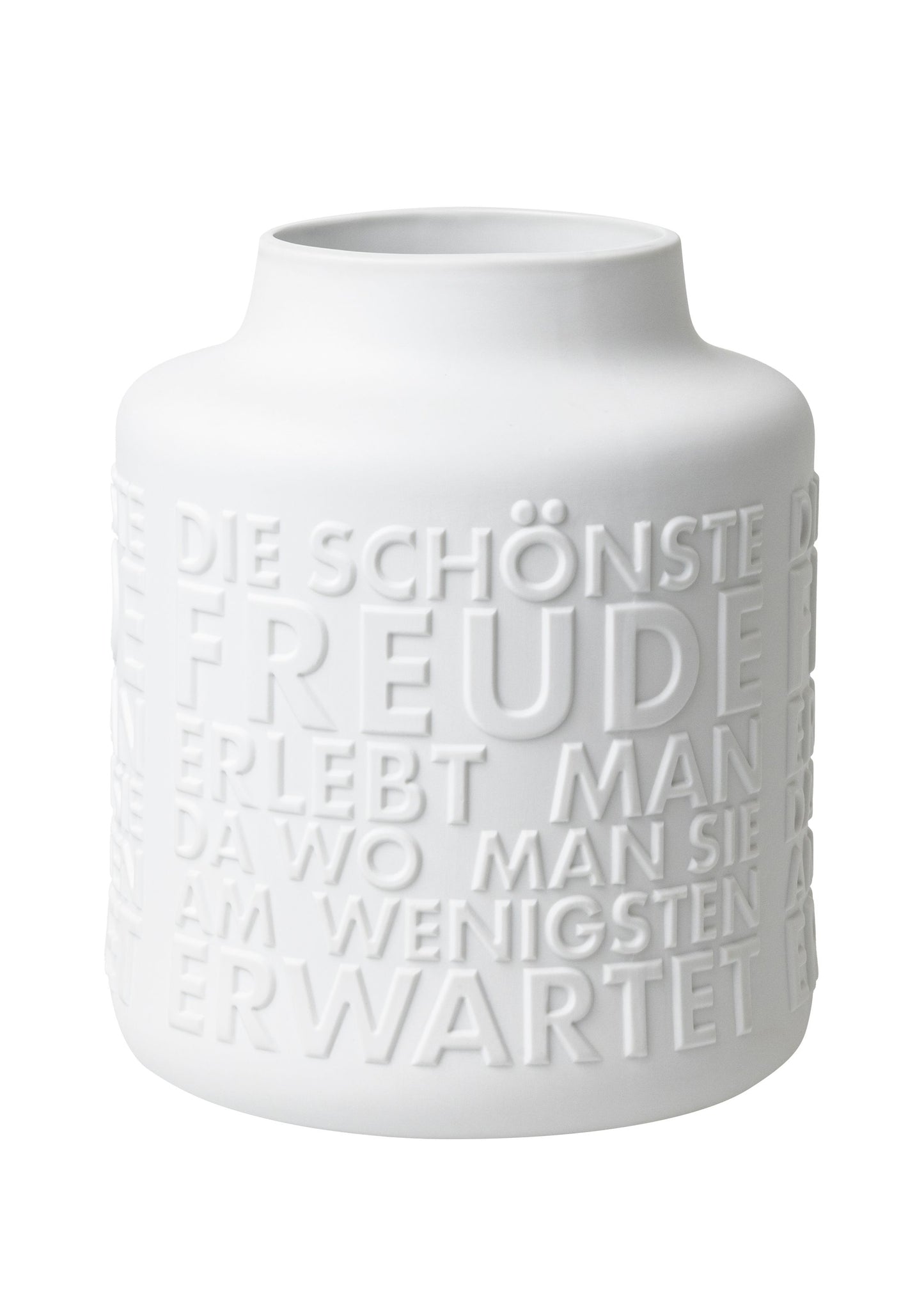 Porzellanvase "Freude" Blumenvase - Räder Design