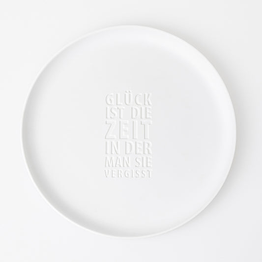 Porzellanschale "Glück" Servierteller Ø 35,5 cm - Räder Design