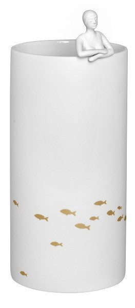 Porzellangeschichten Vase "Badeteich"  - Räder Design