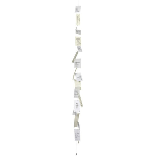 Poesiekette Dekohänger weiß 185 cm - Räder Design