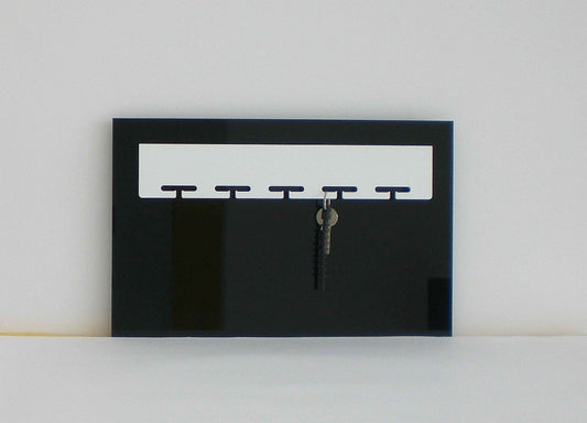 Schlüsselboard KEY FIVE schwarz Schlüsselbrett