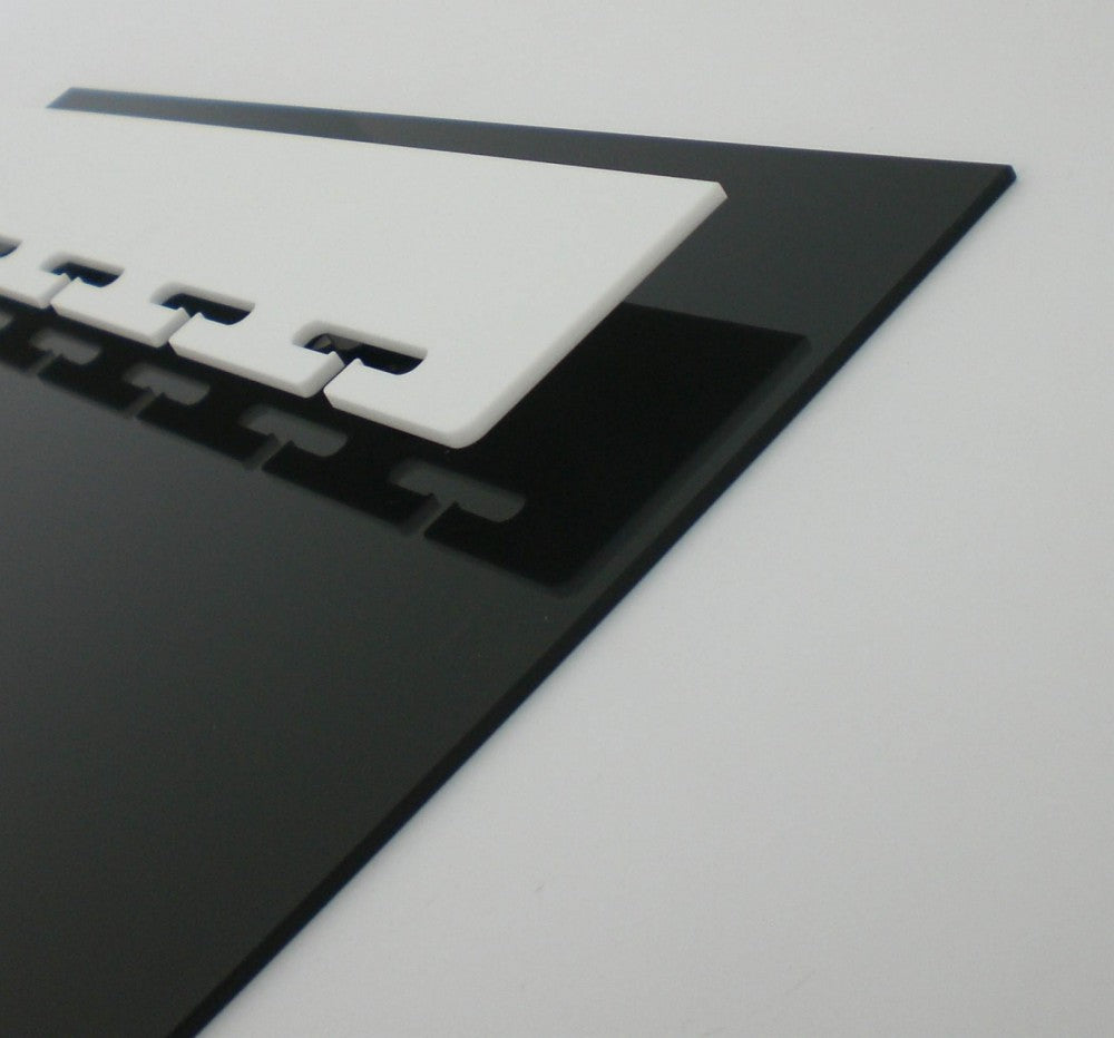 Schlüsselboard KEY FIVE schwarz Schlüsselbrett