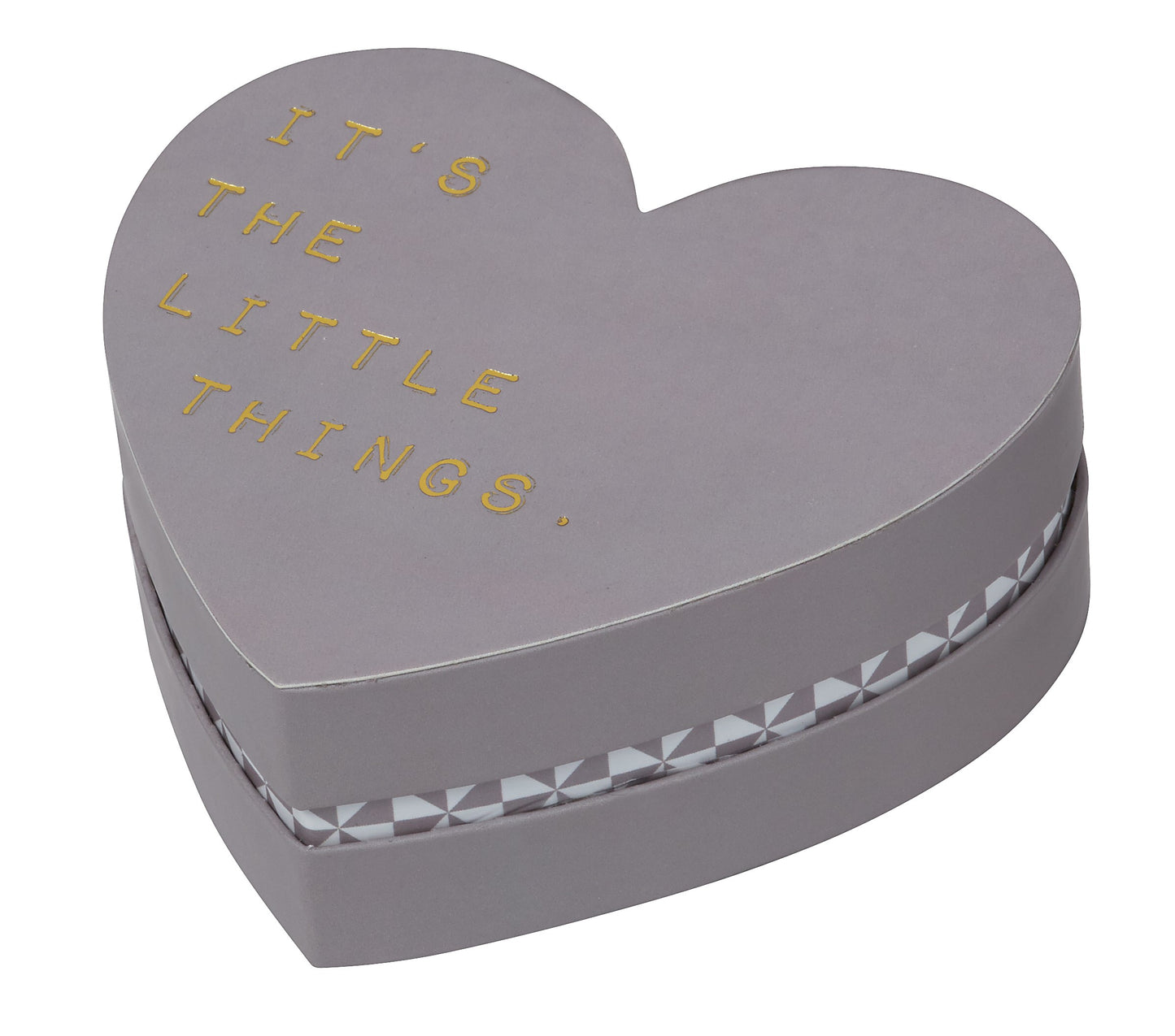 Aufbewahrungsbox Geschenkverpackung Herzbox 3er Set IT`S THE LITTLE THINGS... Räder