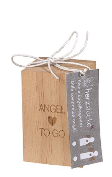 2er-Set kleiner Engelbegleiter "Angel to go+Glücksengel" - Räder Design